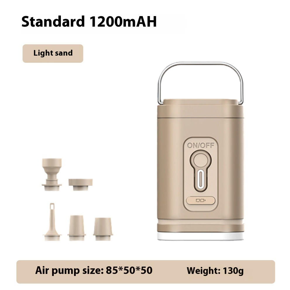 Lightweight Air Inflator with Lighting