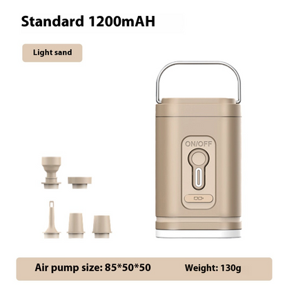 Lightweight Air Inflator with Lighting