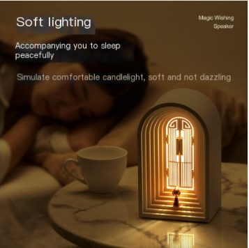 Scandi LED Lamp & Bluetooth Speaker