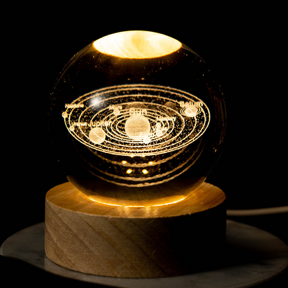 Cosmic Sphere Solar System Lamp