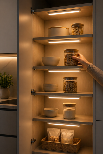 Smart LED Cabinet Light with Auto Motion Sensor