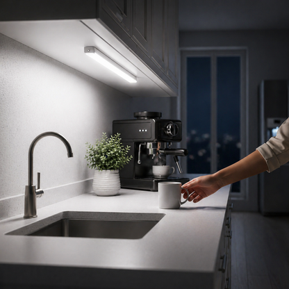 Smart LED Cabinet Light with Auto Motion Sensor