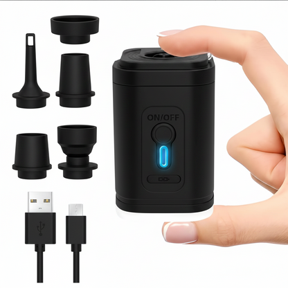 Lightweight Air Inflator with Lighting