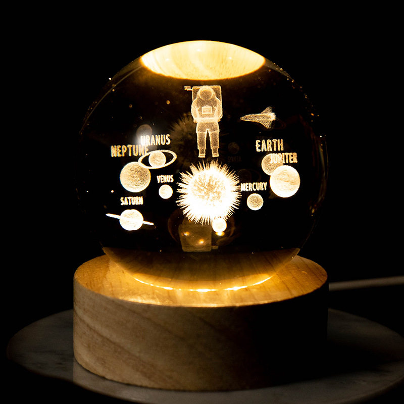 Cosmic Sphere Solar System Lamp