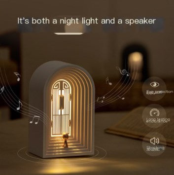 Scandi LED Lamp & Bluetooth Speaker