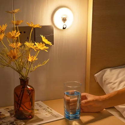 Cozy Kitty LED Motion Night Light