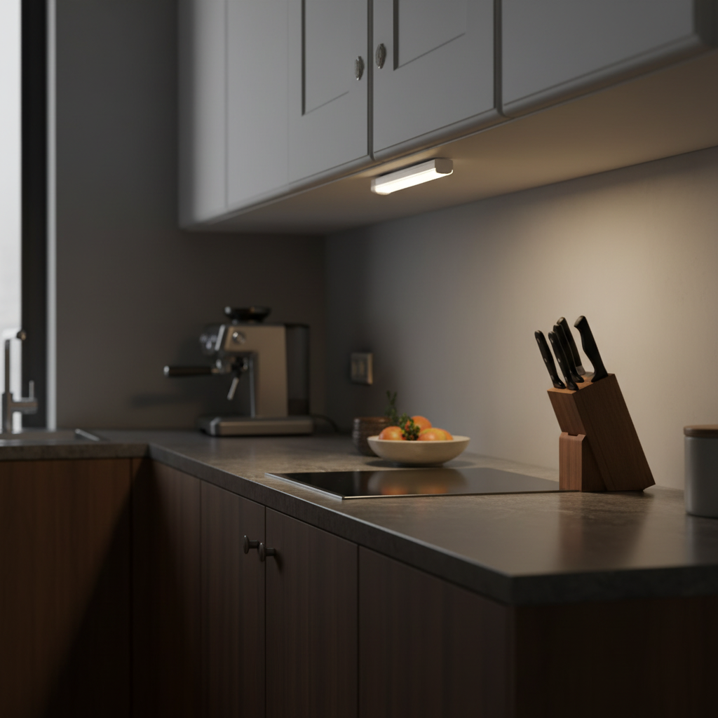Smart LED Cabinet Light with Auto Motion Sensor