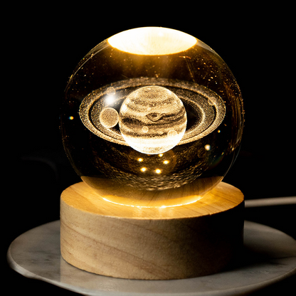 Cosmic Sphere Solar System Lamp
